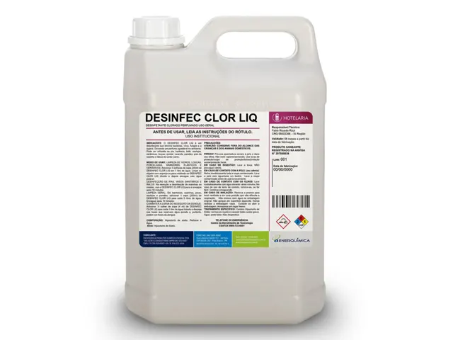 Desinfetante Clorado Perfumado Uso Geral DESINFEC CLOR LIQ 55Kg