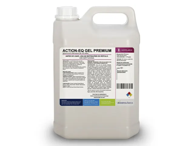 Desinfetante Perfumado Gel uso Geral ACTION EQ GEL PREMIUM 1L