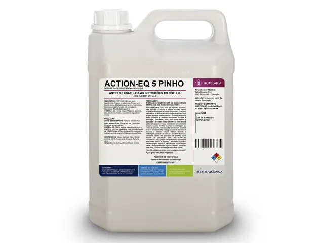 Desinfetante Perfumado Uso Geral ACTION EQ 5 PINHO 5L