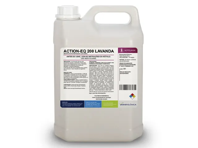 Desinfetante Perfumado Uso Geral ACTION EQ 200 LAVANDA 1L