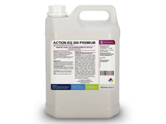 Desinfetante Perfumado Uso Geral ACTION EQ 200 PREMIUM 1L