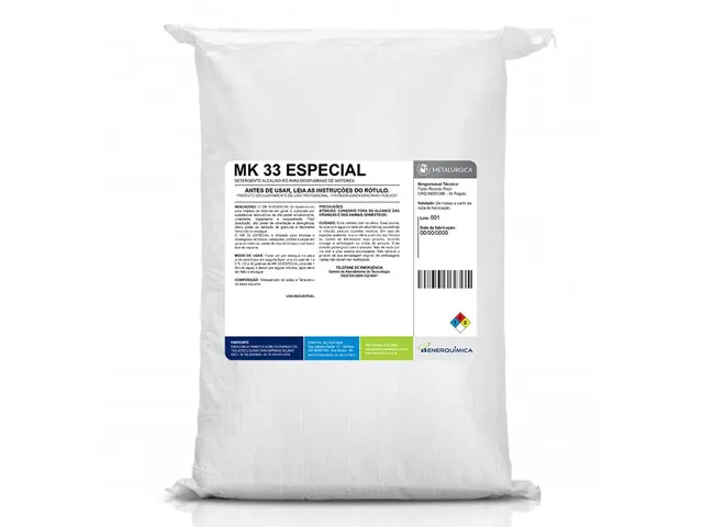 Detergente Alcalino Pó para Desengraxe de Motores MK 33 ESPECIAL 1Kg