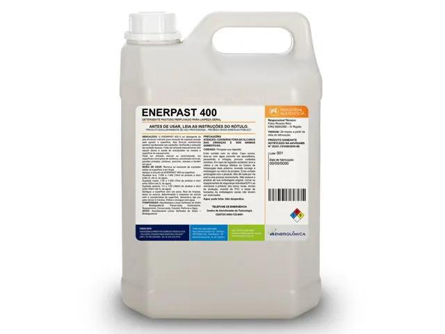 Detergente Pastoso Perfumado para Limpeza Geral ENERPAST 400 1L