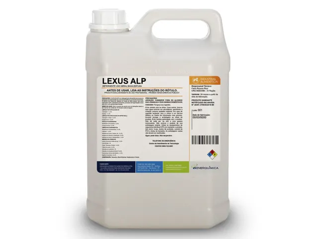 Detergente Uso Geral Baixa Espuma LEXUS ALP 60Kg