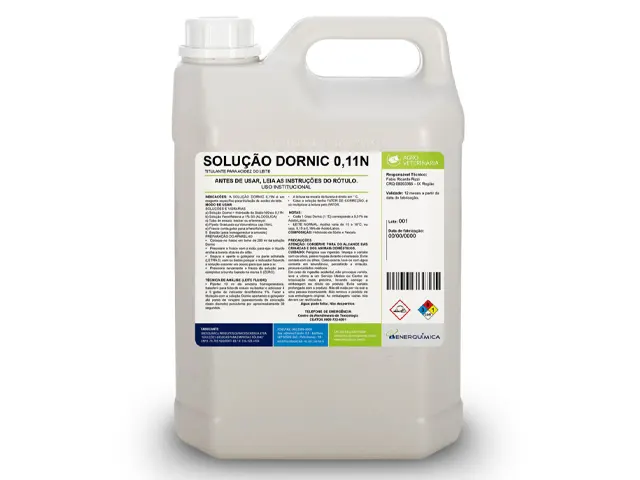 Titulante para Acidez do Leite DORNIC 20Kg