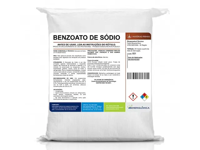 Benzoato de Sódio