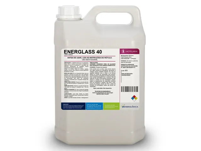 Limpa Vidros e Multiuso ENERGLASS 40 55L