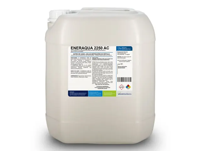 Anticorrosivo e Dispersante para Sistemas de Resfriamento Água Alta Dureza ENERAQUA 2250 AC 5L