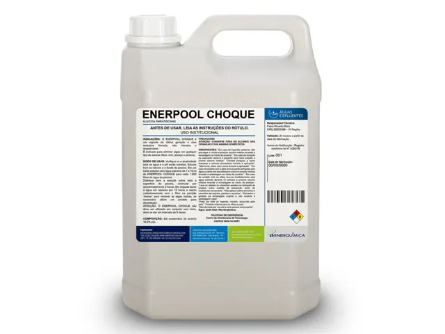 Algicida para Piscina ENERPOOL CHOQUE 1L