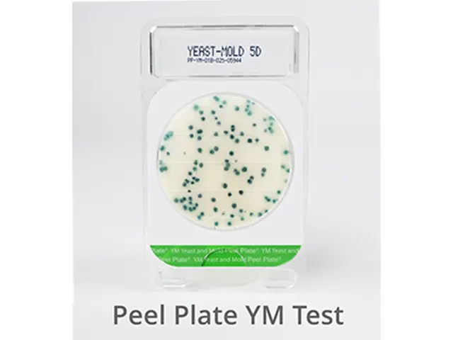 Placa de Contagem Microbiana Leveduras e Fungos Peel Plate YM