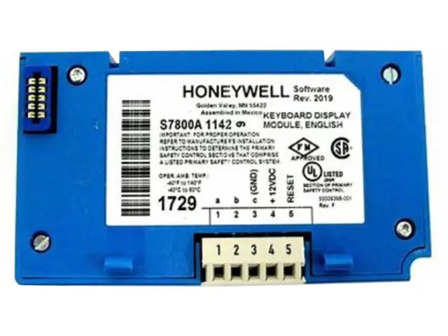 Módulo Display com Keyboard para Programador de Queimadores Honeywell S7800A1142