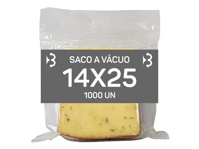 Saco a Vácuo MRP 14x25 cm - 1.000 Unidades