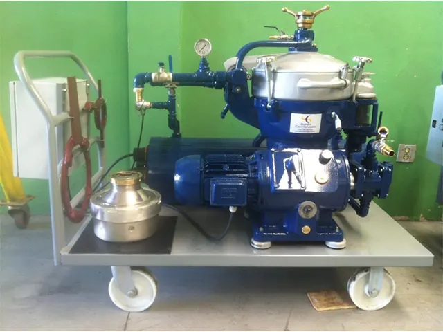 Centrífuga Alfa Laval MAB 206