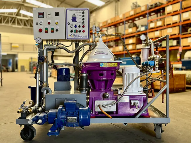 Centrífuga Alfa Laval MMPX 404