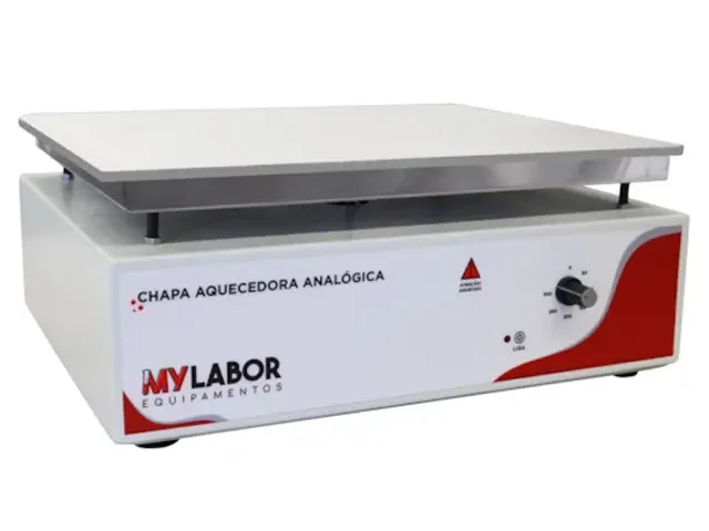 Chapa Aquecedora Analógica em Inox 15x25x30cm 600W Netlab